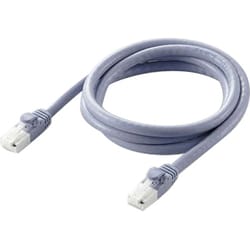 LANケーブル/CAT6A対応/EU RoHS指令準拠/爪折れ防止/簡易パッケージ仕様/1m/ブルー LD-GPAT/BU1/RS