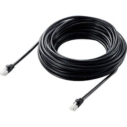 LANケーブル/CAT6対応/EU RoHS指令準拠/爪折れ防止/簡易パッケージ仕様/15m/ブラック LD-GPT/BK15/RS
