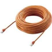 LANケーブル/CAT6対応/EU RoHS指令準拠/爪折れ防止/簡易パッケージ仕様/30m/オレンジ LD-GPT/DR30/RS