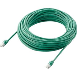 LANケーブル/CAT6対応/EU RoHS指令準拠/爪折れ防止/簡易パッケージ仕様/20m/グリーン LD-GPT/GN20/RS