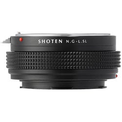 マウントアダプター レンズ側：ニコンF（Gタイプ対応） ボディ側：L（バヨネット） 絞りリング付き NFG-LSL