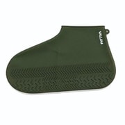防水防汚シューズカバーMサイズ 22.5～25.5cm カーキ VLSC-M 003 KA