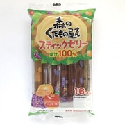 農水フーヅ 森のくだもの屋スティックゼリー果汁100％ 16本