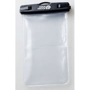 スマートフォン用 防水・防塵ケース プラスチック蓋/ポケット付/Lサイズ/ブラック PCWPSK02BK
