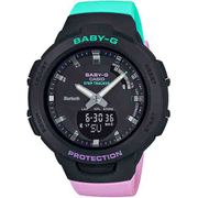 BABY-G Misty Pastel Colors ミスティパステルカラー パープル/グリーン/ブラック BSA-B100MT-1AJF