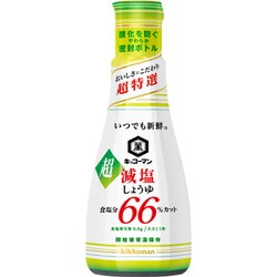 いつでも新鮮 超減塩しょうゆ 食塩分66％カット 200ml [しょうゆ]