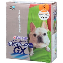 ネオシーツ クエン酸GX レギュラー 92枚 [ペット用シーツ]