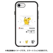 POKE-648A [iPhone SE（第2世代）/8/7/6s/6 4.7インチ用 IIIIfit（イーフィット） クリア ポケットモンスター ピカチュウ]