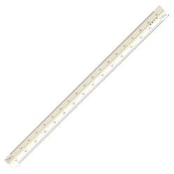 三角スケール 30cm 建築仕様 ホワイト 014-0209