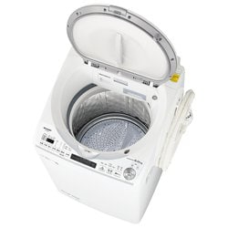 超安い】 美品 SHARP シャープ 2021年 保証付 洗濯乾燥機 ES-TX8E 洗濯 