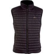 ヒーテッドベスト メン HEATED VEST MEN T47-0100-001-03 ブラック Mサイズ [スキーウェア ヒーティングベスト メンズ]