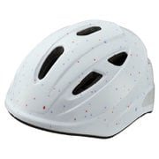 AILE ドットホワイト 56-58cm 安全規格 SGマーク [自転車ヘルメット]