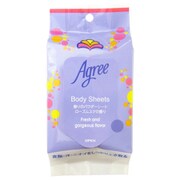 ボディシート Agree（アグリー） フレグランスボディシート プレミアム ローズムスクの香り 20枚入