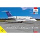 AM72363 ボンバルディア・チャレンジャーCL-600・ビジネスジェット [1/72スケール プラモデル]