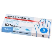 TB-160 [使い捨て手袋 S ポリエチレン手袋 100枚入 左右兼用 食品衛生法規格基準適合品 LD 半透明]