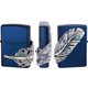 ライター ZIPPO BIG FEATHER METAL メタルBL イオン
