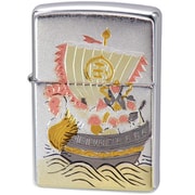 ライター ZIPPO 電鋳板 宝船