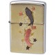 ライター ZIPPO 電鋳板 夫婦昇り鯉