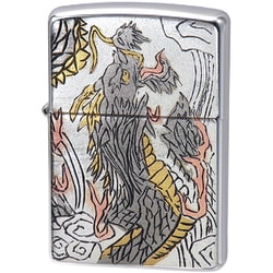 ライター ZIPPO 電鋳板 昇り龍