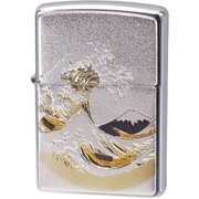 ライター ZIPPO 電鋳板 波富士