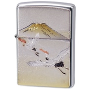 ライター ZIPPO 電鋳板 鶴富士