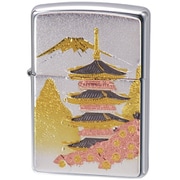 ライター ZIPPO 電鋳板 五重の塔