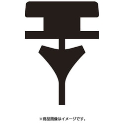 URF60T [ミューテクノ トヨタ系フラットワイパー専用タイプ 替えゴム 600mm 5mm幅 1本入り]