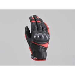HenlyBegins HBG-036 スポーツショートグローブ ブラック/レッド L 15823