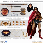 ワン12コレクティブ/ DCコミックス：モダン ワンダーウーマン 1/12 アクションフィギュア [1/12スケール 塗装済み可動フィギュア]
