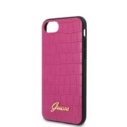 GUHCI8PCUMLCRPI [GUESS（ゲス）公式ライセンス iPhone SE（第2世代）/8/7 4.7インチ用 背面ケース クロコ調]