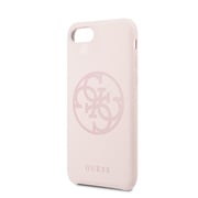 GUHCI8LS4GLP [GUESS（ゲス）公式ライセンス iPhone SE（第2世代）/8/7 4.7インチ用 背面ケース シリコン ピンク]
