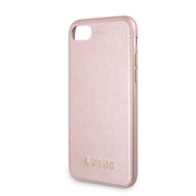 GUHCI8IGLRG [GUESS（ゲス）公式ライセンス iPhone SE（第2世代）/8/7 4.7インチ用 背面ケース ソフトレザー ローズゴールド]