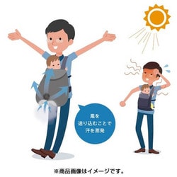 Babyhopper ベビーホッパー 空調 抱っこ紐カバー　ブルー BabyHopper ベビーホッパー 空調 抱っこ紐カバー ブルー - メルカリ