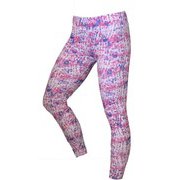 【石井スポーツ限定商品】CWAプリント柄レギンスタイツ CW9928P TieDye Sサイズ [スキーアンダータイツ レディース]