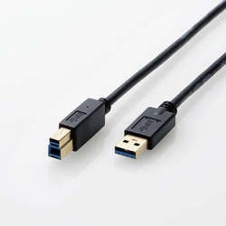 USB3.0ケーブル 録画対応HDD用 A-Bタイプ ブラック 1.5m DH-AB3N15BK