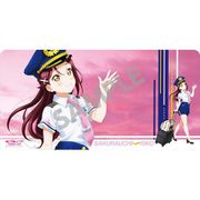ラブライブ！サンシャイン！！ デスクマットコレクション パイロットver.桜内梨子 [キャラクターグッズ]