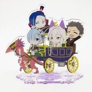 Re：ゼロから始める異世界生活 きゃらいどアクリルスタンド エミリア陣営 [キャラクターグッズ]