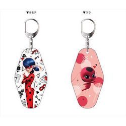 ミラキュラス レディバグ&シャノワール アクリルキーホルダー ミラキュラス レディバグ＆シャノワール』 SNS風アクリル