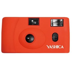 ヨドバシ Com Yashica ヤシカ Mf 1 Camera Orange With Yashica 400 スナップショットアートカメラ オレンジ 通販 全品無料配達