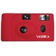 スナップショットアートカメラ レッド MF-1 Camera Red with Yashica 400