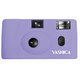スナップショットアートカメラ ラベンダー MF-1 Camera Lavender with Yashica 400