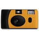 スナップショットアートカメラ ブラック＆オレンジ MF-1 Camera Black and Orange with Yashica 400