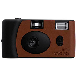 YASHICA MF1 ブラック&ブラウン ヨドバシ.com - YASHICA ヤシカ スナップショットアートカメラ