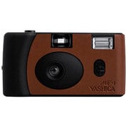 スナップショットアートカメラ ブラック&ブラウン MF-1 Camera Black and Brown with Yashica 400