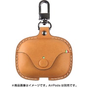 CoziStyle-Aniline leather for Airpods Pro Tan CLCAP018