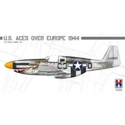 H2K72024 P-51B マスタング ヨーロッパ戦線の米軍エース [1/72スケール プラモデル]