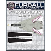 FMS-024 F-14トムキャット スポイラー&フラップ マスキングシート [1/48スケール ディティールアップパーツ]