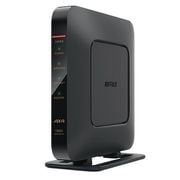 Wi-Fi 6(11ax)対応 無線LANルーター AirStation(エアステーション)ー エントリーモデル ブラック WSR-1800AX4-BK