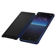 Xperia 10 II 用 純正フリップカバーケース Style Cover View ブルー XQZ-CVAU/LJPCX