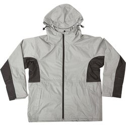 KAZEfit KWR-40 空調服 レインウェア フルセット Mサイズ グレー YAMAZEN/山善 KWR-40(GY)空調服 ファン付き バッテリー付き